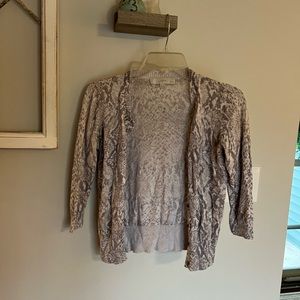 LOFT Snake Skin Cardigan🐍